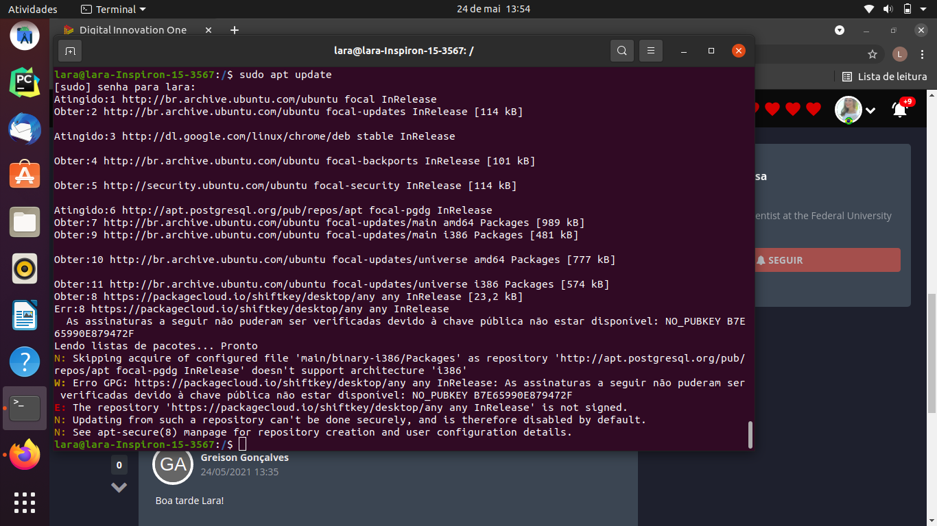 Instalando e configurando PostgreSQL no Ubuntu